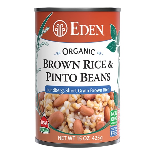 Eden Foods Organic Brown Rice & Pinto Beans