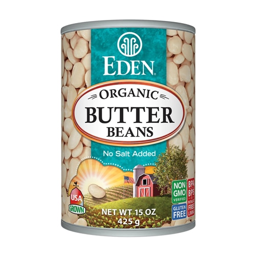 Eden Foods Organic Butter Beans Low Fat