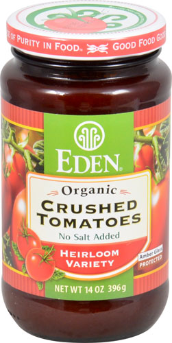 Eden Foods Organic Crushed Tomatoes No Salt Added Heirloom Variety