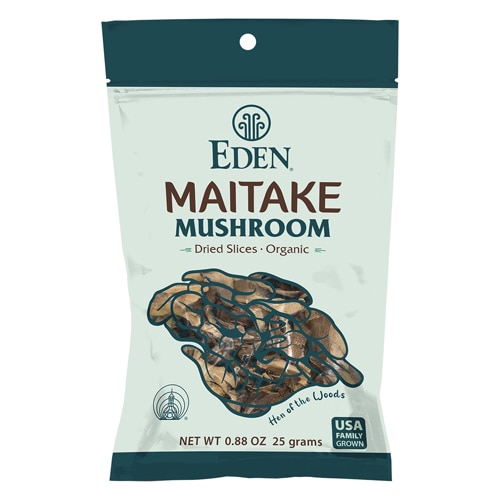 Eden Foods Organic Dried Sliced Mushrooms Maitake