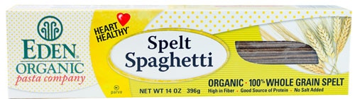 Eden Foods Organic Pasta Company Spelt Spaghetti