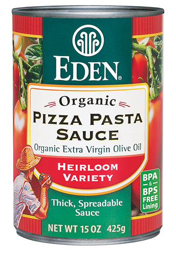 Eden Foods Organic Pizza Pasta Sauce Heirloom Variety