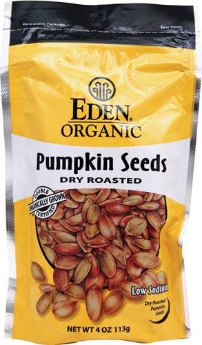 Eden Foods Organic Pumpkin Seeds Dry Roasted Unflavored