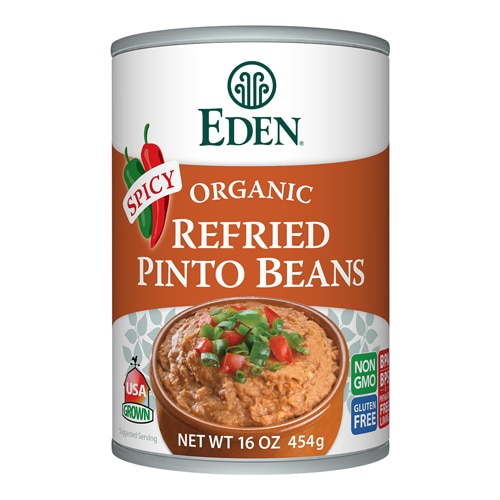 Eden Foods Organic Refried Pinto Beans Spicy