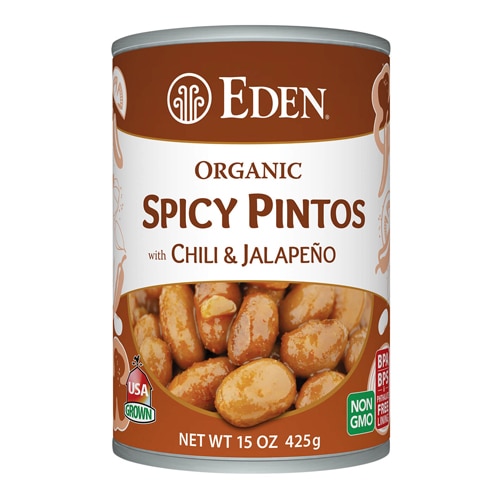 Eden Foods Organic Spicy Pintos Red Chili & Jalapeno