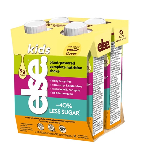 Else Kids Complete Nutrition Shake RTD Plant Powered 2+ Years Vanilla