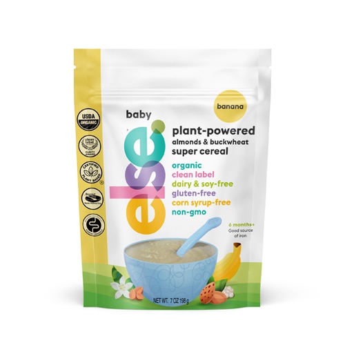 Else Organic Plant-Powered Super Cereal 6+ Months Banana