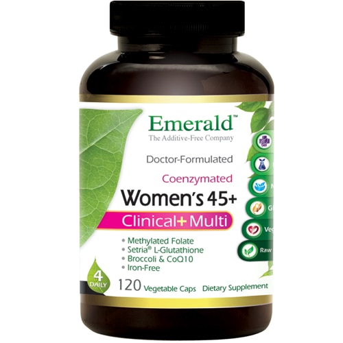 Emerald Labs CoEnzymated Women's 45 plus 4-Daily Multi