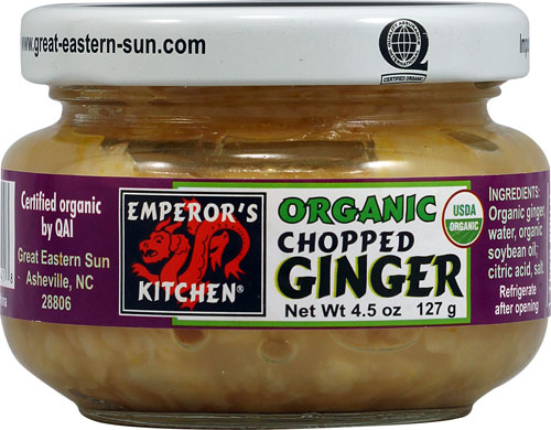 Emperors Kitchen Organic Chopped Ginger