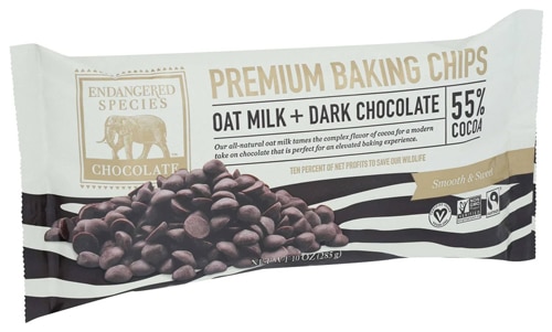 Endangered Species Non- GMO Baking Chip Oatmilk Dark Chocolate