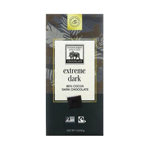 Endangered Species Strong + Velvety Dark Chocolate Bar