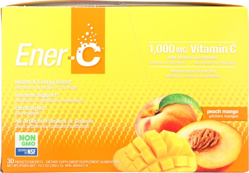 Ener-C Vitamin C Multivitamin Drink Mix Peach Mango