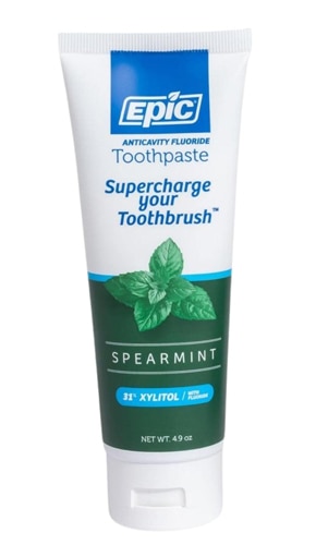 Epic Dental Toothpaste Xylitol With Fluoride Spearmint