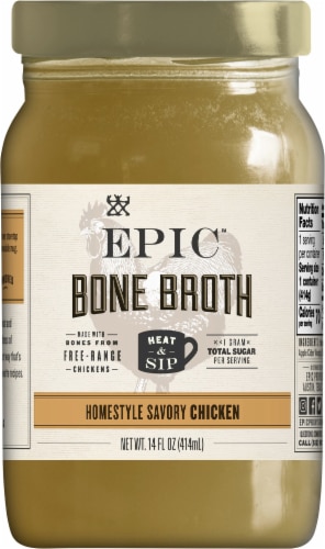 Epic Homestyle Savory Chicken Bone Broth Homestyle Savory Chicken