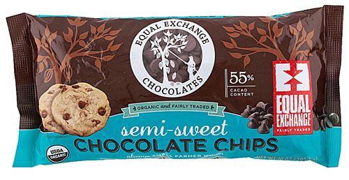 Equal Exchange Organic Chocolate Chips 55% Cacao Semi-Sweet