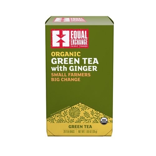Equal Exchange Organic Green Tea with Ginger
