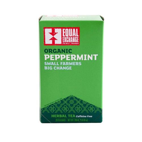 Equal Exchange Organic Herbal Tea Caffeine Free Peppermint