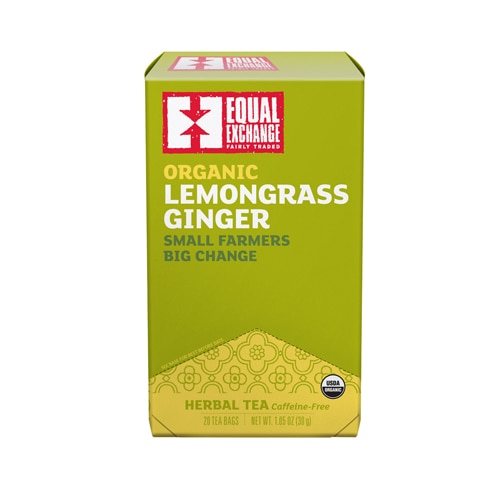 Equal Exchange Organic Tea Lemongrass Ginger