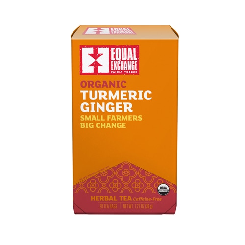 Equal Exchange Organic Turmeric Ginger Tea