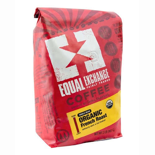 Equal Exchange Whole Bean Organic Coffee French Roast