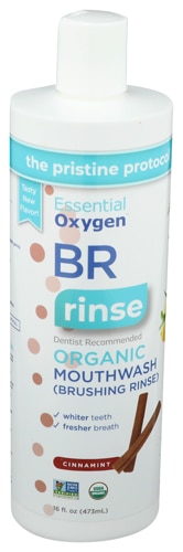 Essential Oxygen BR Organic Mouthwash Cinnamint