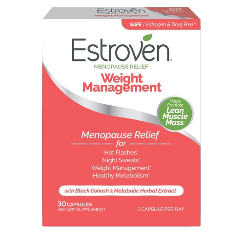 Estroven Menopause Relief Weight Management