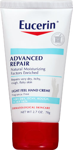 Eucerin Advanced Repair Light Feel Hand Creme Fragrance Free