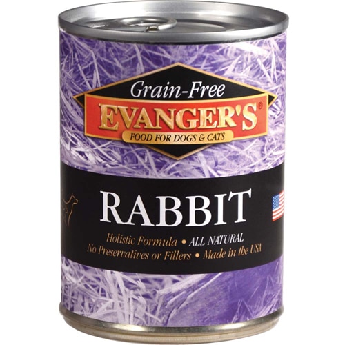 Evanger's Dog + Cat Wet Food Mix-In Grain-Free Rabbit