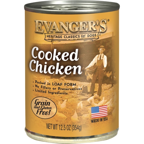Evanger's Heritage Classics Wet Dog Food Cooked Chicken