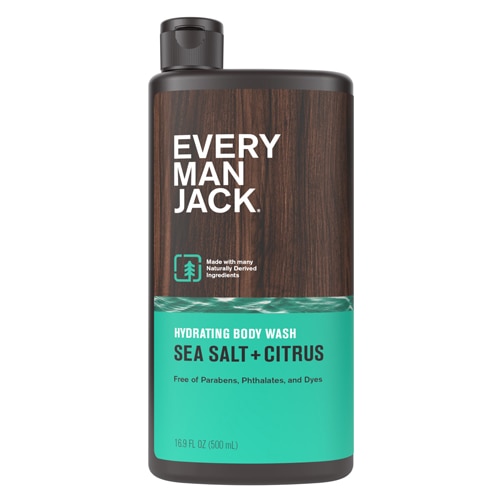 Every Man Jack Body Wash and Shower Gel - Sea Salt + Citrus