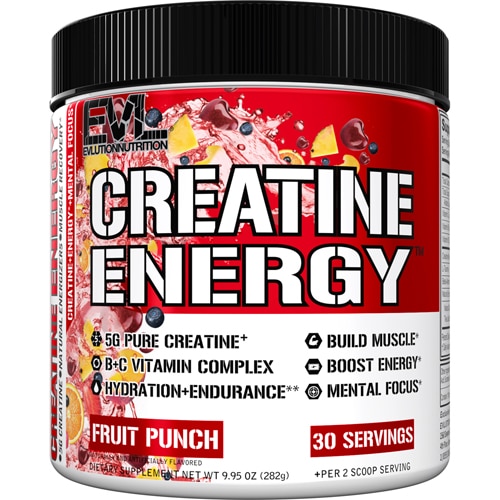 Evlution Nutrition Creatine Energy Fruit Punch