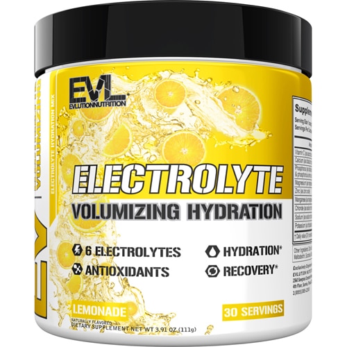 Evlution Nutrition Electrolyte Powder Lemonade