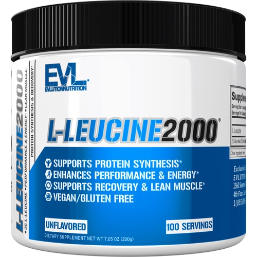 Evlution Nutrition L-Leucine2000 Powder Unflavored