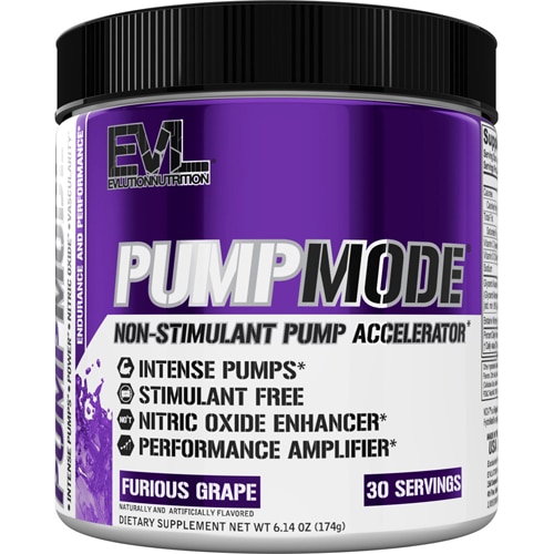 Evlution Nutrition PumpMode Furious Grape