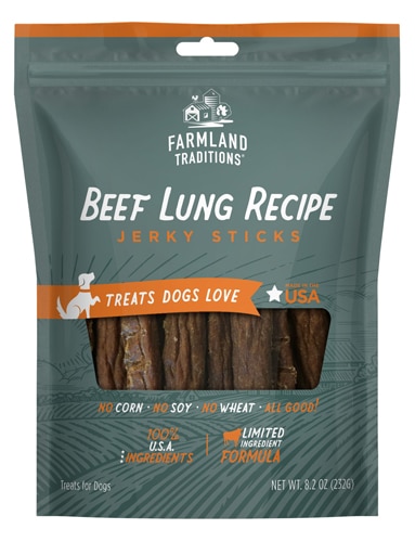 Farmland Traditions Dog Jerky Sticks Beef Lung Recipe