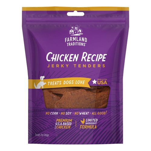 Farmland Traditions Dog Jerky Tender Treats Chicken Recipe