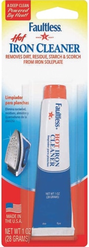 Faultless Iron Cleaner for Steam Irons Flat Irons Curling Irons