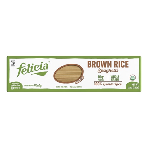 Felicia Organic Pasta Brown Rice Spaghetti