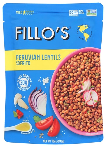 Fillo's Beans and Sofrito Peruvian Lentils