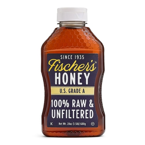 Fischer's Raw & Unfiltered Dark Honey
