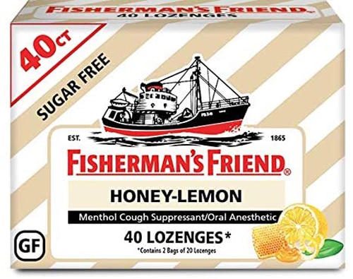 Fishermans Friend Cough Lozenges Sugar Free Honey Lemon