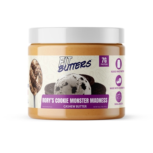 Fit Butters Cashew Butter Rory's Cookie Monster Madness