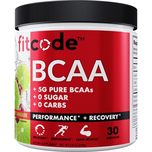 Fitcode BCAA - 30 Servings Cherry Limeade