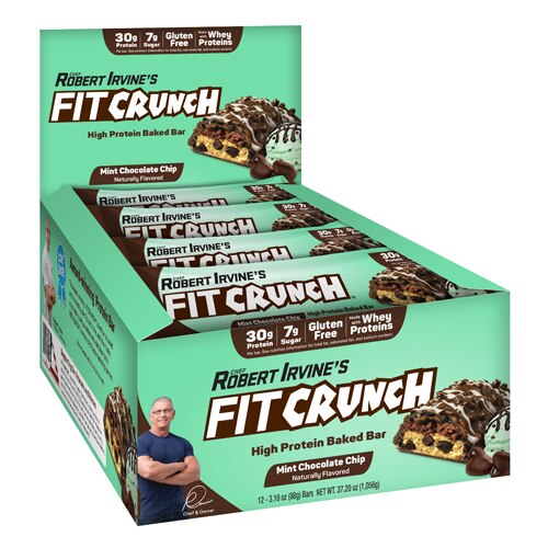 Fitcrunch High Protein Baked Bar Mint Chocolate Chip