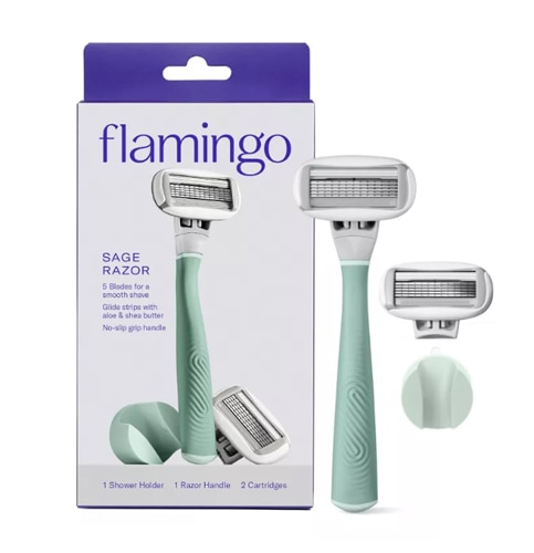Flamingo Women's 5-Blade Razor - Mint