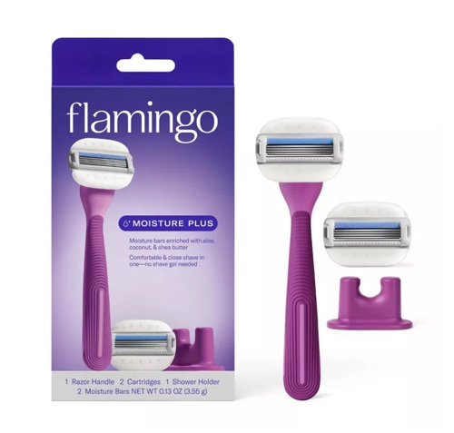 Flamingo Women's Moisture Plus Razor Kit Fig