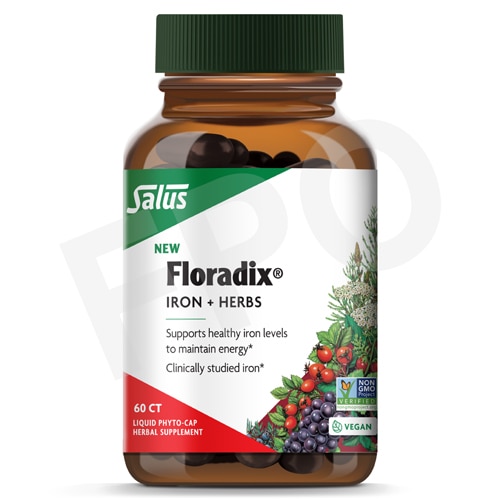 Floradix Iron + Herbs - Ferrochel Ferrous Bisglycinate Chelate