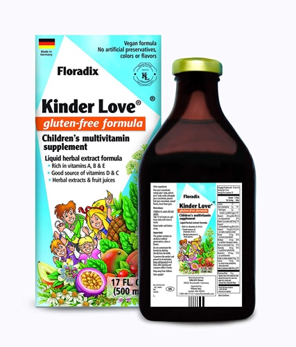 Floradix Kinder Love Children's Liquid Multivitamin Gluten-Free