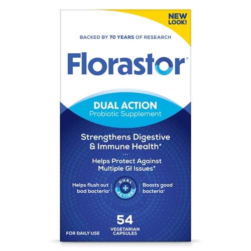 Florastor Probiotics for Digestive & Immune Health - Probiotics for Women & Men
