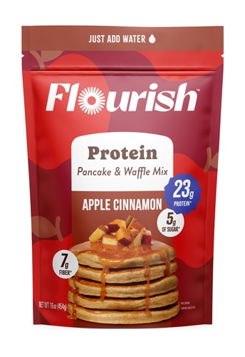 Flourish Protein Pancake Mix Apple Cinnamon